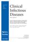 Clinical Infectious Diseases