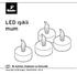 LED ışıklı mum. tr İlk İşletim, Kullanım ve Güvenlik. Tchibo GmbH D Hamburg 92510FV05X05VI