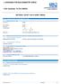 L-ARGININE FOR BIOCHEMISTRY MSDS