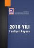 İSTANBUL SERBEST MUHASEBECİ MALİ MÜŞAVİRLER ODASI ISTANBUL CHAMBER OF CERTIFIED PUBLIC ACCOUNTANTS 2018 YILI Faaliyet Raporu