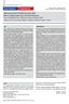 Maternal Aneminin Perinatal Sonuçlara Etkisi Effects of Maternal Anemia on Perinatal Outcomes Füsun KARBANCIOĞLU CANTÜRK, Selda SONGUR DAĞLI ABSTRACT