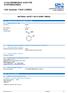 2-CHLOROBENZOIC ACID FOR SYNTHESIS MSDS