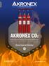 AKRONEX CO2 Karbondioksit Yangın Söndürme Sistemleri. Dünya Çapında Çözümler.   akronex.com
